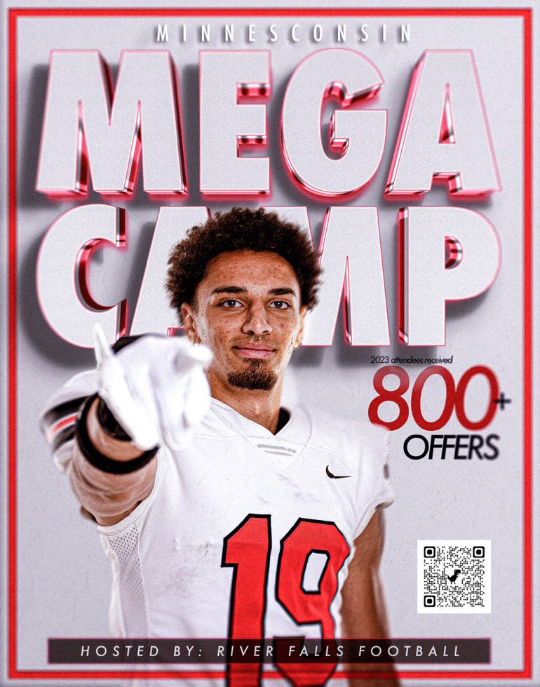 Thank you <a href="/CoachWigsRF/">Ethan Wegscheider</a> for the camp invite!!