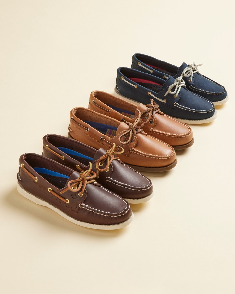 Step into your very own pot of gold. Our Gold Cup Authentic Original Boat Shoe is handcrafted with luxurious materials and finishes, with a premium, full-grain leather upper and rich lambskin linings. Shop now at Sperry.com