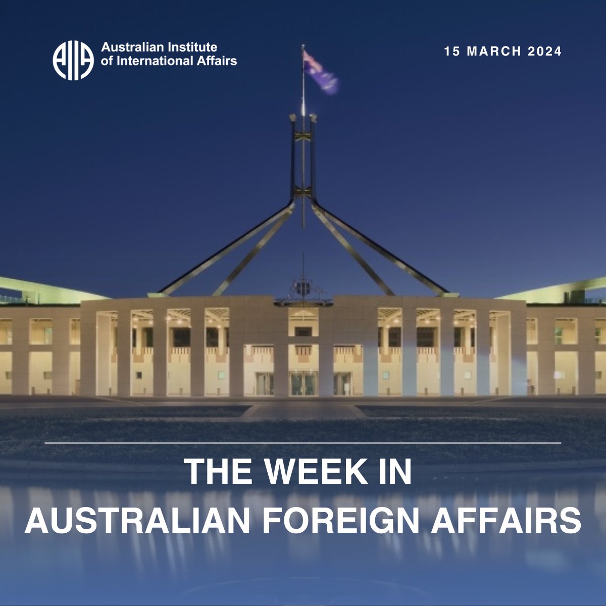 15 March 2024: Albanese addresses US TikTok ban; new AUKUS Sub concerns for Australian defence; new ambassadors announced; Chinese sanctions on Australian wine,” by Adam Bartely Read more at The Week in Australian Foreign Affairs👇 ow.ly/lYJs50QVeKQ