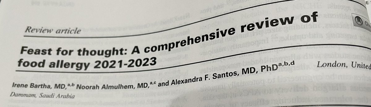 BAT and MAT : New cellular test for food allergy include basophil activation test (BAT) and mast cell activation test (MAT). BAT has been validated for peanut and sesame allergy