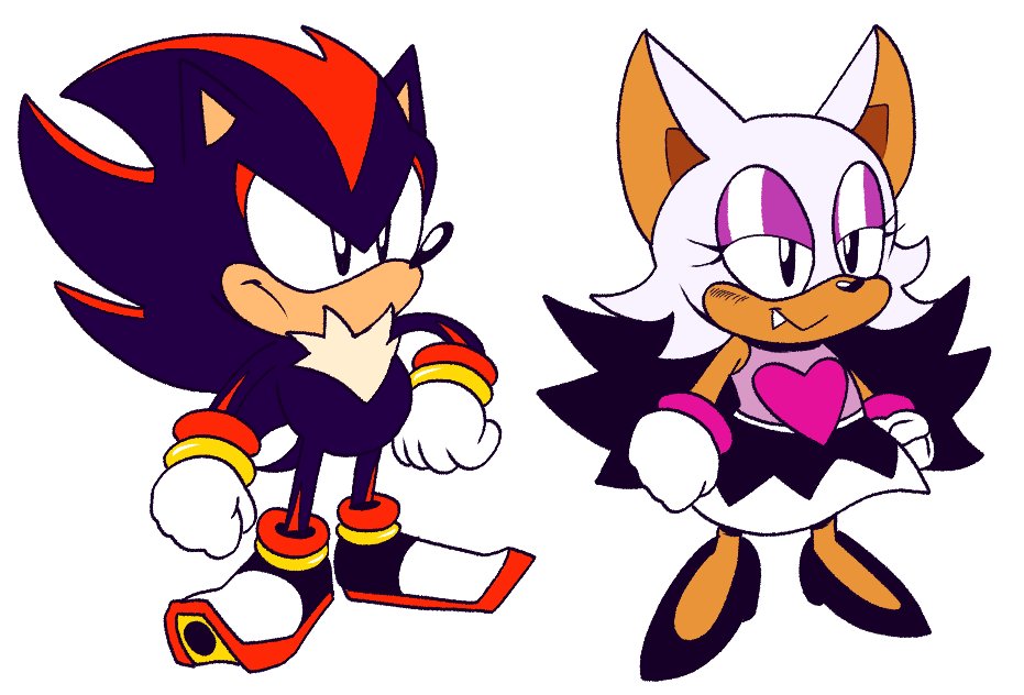 cory_hedgehog's tweet photo. I'm very happy my classic shadow and rouge post got the traction it did. Getting that much attention on art posts really motivates me.

Anyway did full colors refs for them so yeah
#SonicTheHedgehog #sonicfanart https://t.co/mGSO1On3hK
