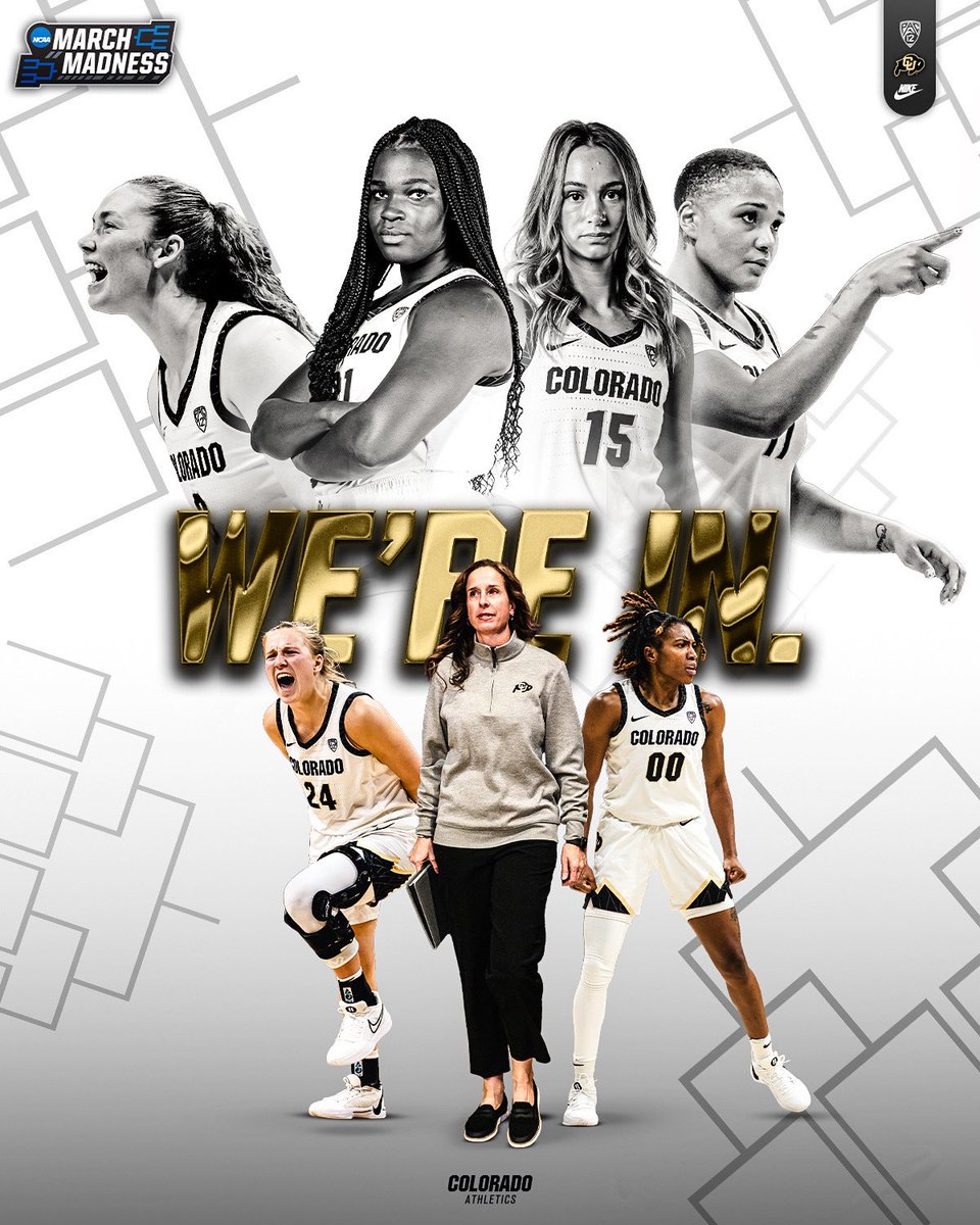 .<a href="/CUBuffsWBB/">Colorado Women's Basketball 🦬</a> is IN! 🎟️

#GoBuffs
