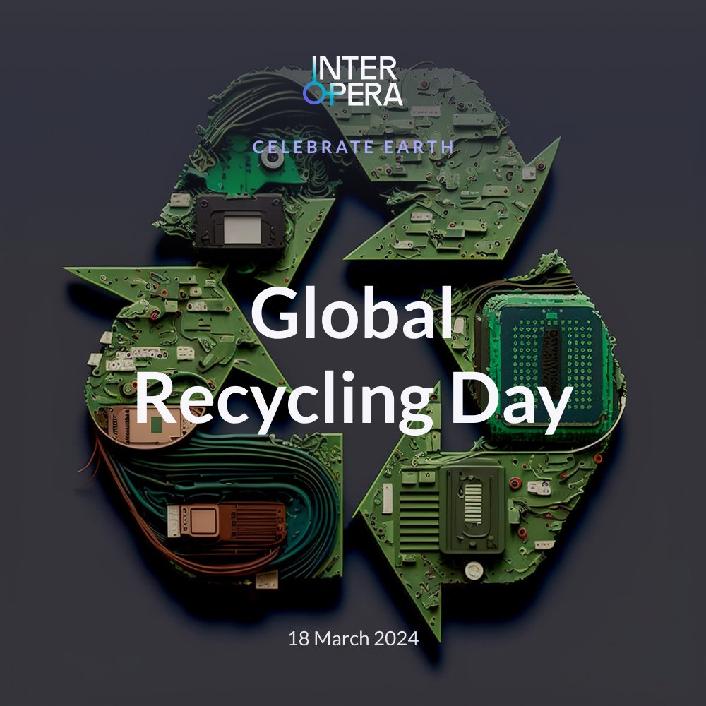 InterOpera (@interoperagroup) on Twitter photo 🌎 This #GlobalRecyclingDay ♻️ join us in rethinking sustainability and recycling efforts. #Sustainability isn’t just a buzzword at #InterOpera; it’s our mission. 💡We’re committed to a #circulareconomy – #Recycle more, waste less, and innovate for tomorrow! 🌎 This #GlobalRecyclingDay ♻️ join us in rethinking sustainability and recycling efforts. #Sustainability isn’t just a buzzword at #InterOpera; it’s our mission. 💡We’re committed to a #circulareconomy – #Recycle more, waste less, and innovate for tomorrow!