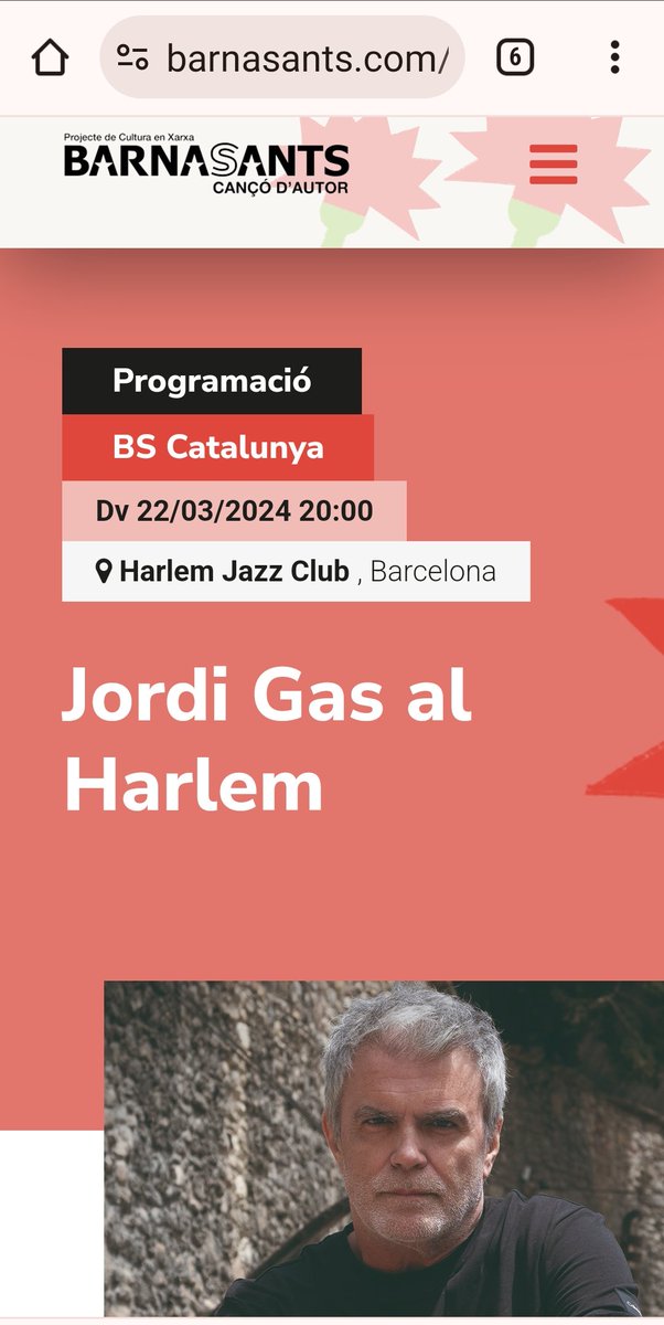 CompanyStas's tweet photo. 8hV
~@ruinosas a BCN/CCultura Albereda
~@HEMISFERIS @HeyZuri a Aielo de Malferit/@llosfestival
~#JordiGas a BCN/Harlem
~@crisjuanico a BCN/Casinet d'Hostafrancs
~#Mesclat a BCN/@tradicionarius
~@mariajaume_ a Girona/auditori
~@JoanGarrigaMG
a Manresa/@Kursaalmanresa https://t.co/ysVlltC7Zz