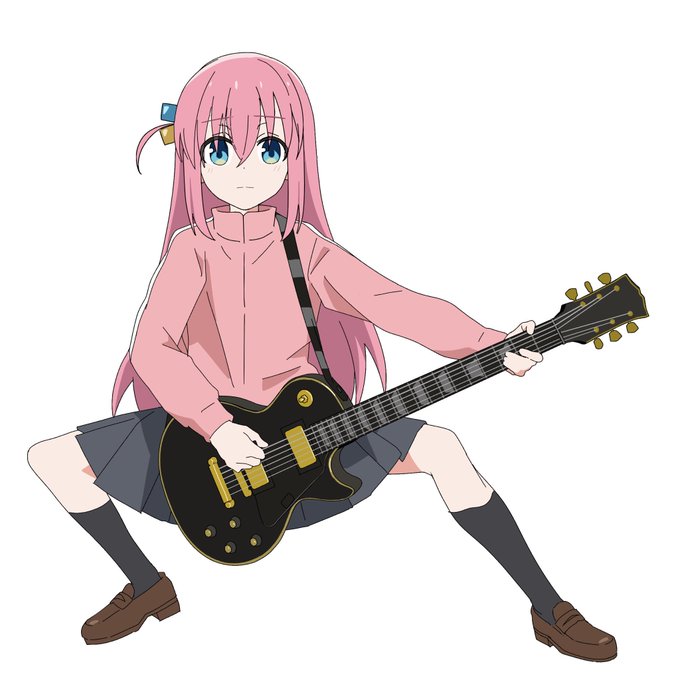 「エレキギター ピンク髪」のTwitter画像/イラスト(新着)