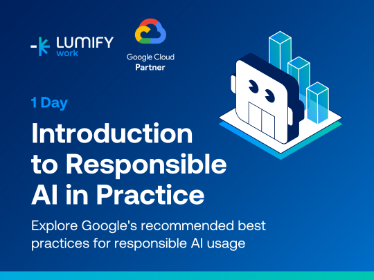 LumifyWorkPH's tweet photo. 🌐 Join our 1-day course on #ResponsibleAI with @googlecloud. Learn responsible AI principles, checking for biases and interpreting model behaviour. Details here: https://t.co/Ut3kyl3tHT https://t.co/4kj0C1Peuo