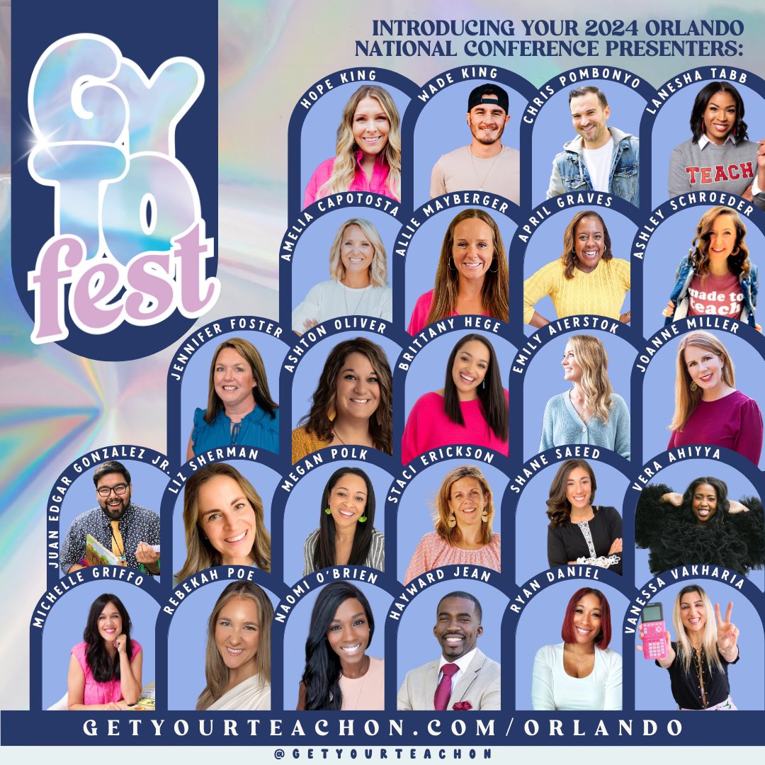 Join us at <a href="/getyourteachon/">Get Your Teach On</a> for an experience of a lifetime!! Register at getyourteachon.com/orlando! #gyto #speaklife