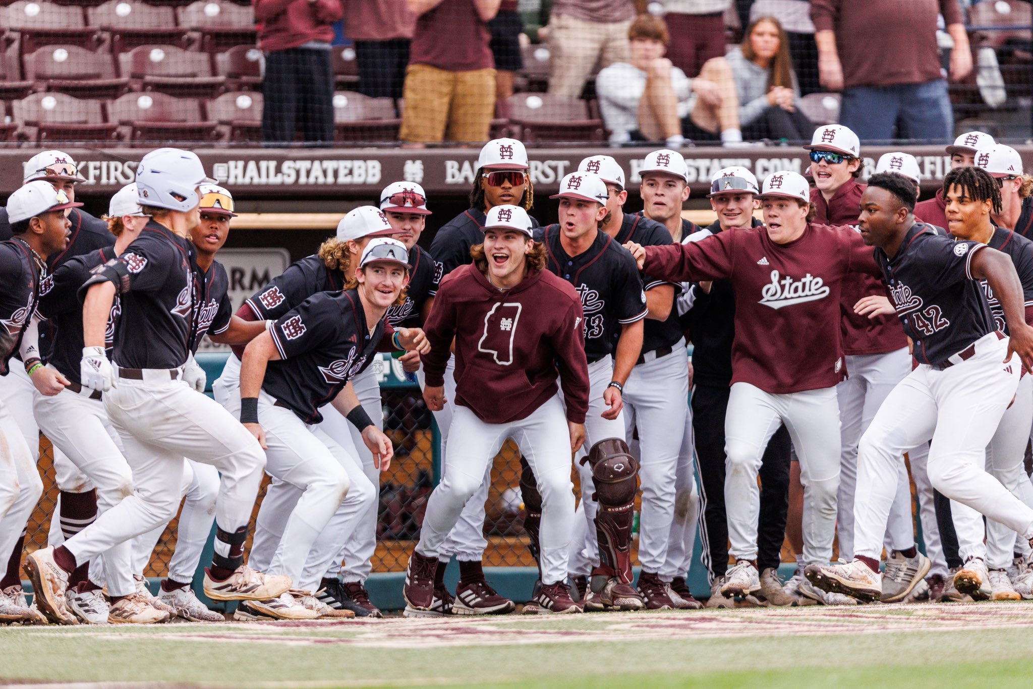 Mississippi State Baseball HailStateBB X