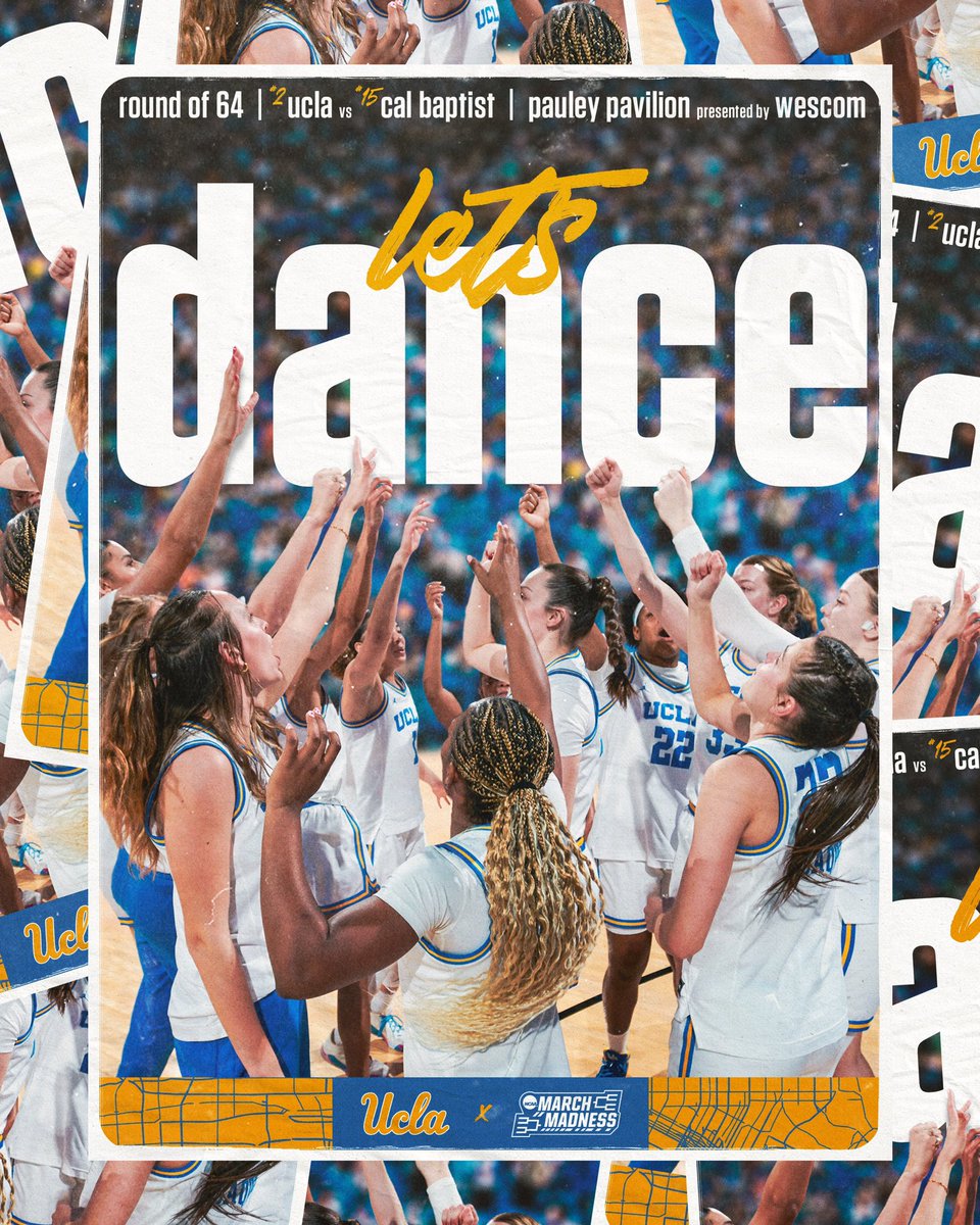 Grab your dancing shoes, the Bruins still have basketball to play in Los Angeles! 🏀

#GoBruins