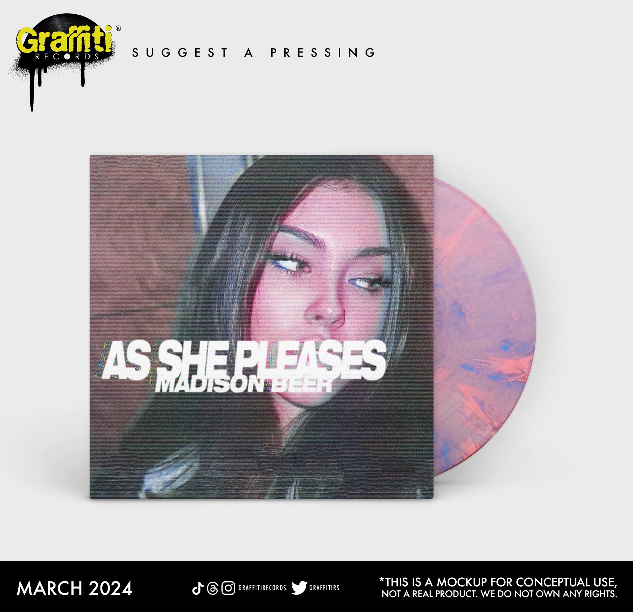 【匿名発送】【新品未開封】As she pleases Madison Beer Stream drixson | Listen to As She Pleases Unreleased