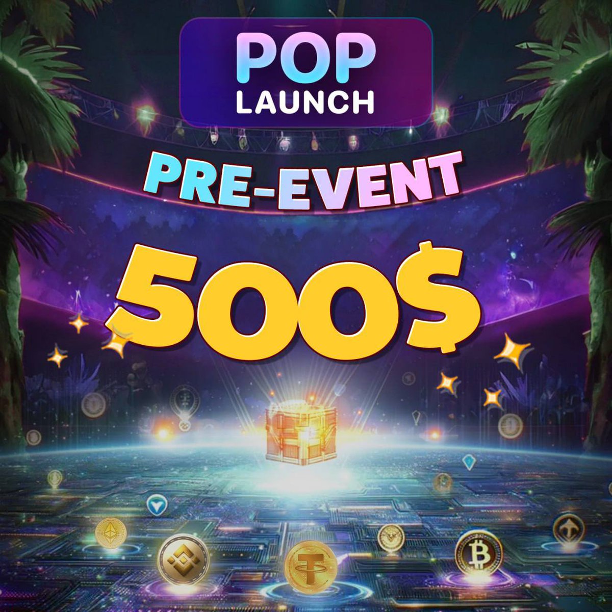 Warm-up Airdrop event on #POPLaunch 🔥🔥🔥

Count down 9 hours ⏰

The Warm-up Airdrop to ensure a seamless experience for the upcoming $10,000 massive event from #PopBRC on #POPLaunch!

✨ Start: 12:00 UTC 18/3/2024

✨ End: 12:00 UTC 20/3/2024

💵 Reward: 500$ in #PECL

🔝 Join