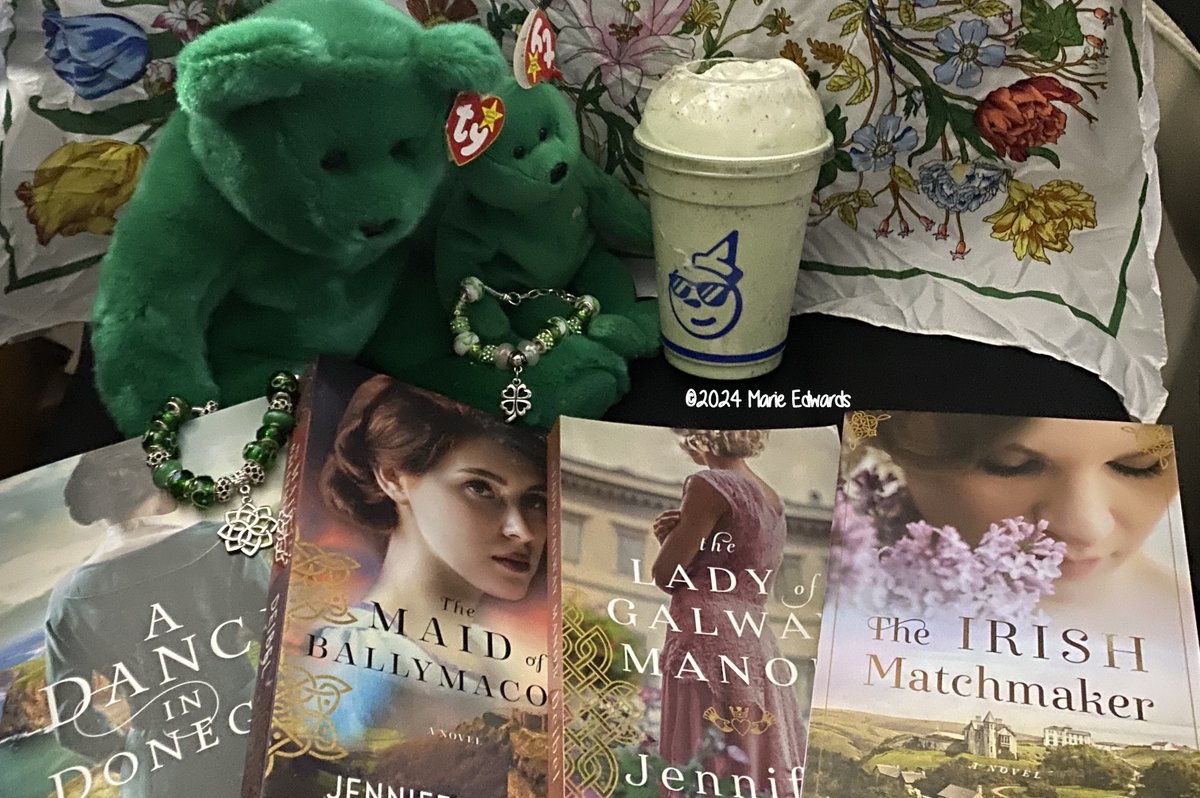 #HappyStPatricksDay☘️🍀 Take a trip to the #EmeraldIsle with <a href="/ThisGalsJourney/">Jennifer Deibel</a>’s (#JenniferDeibel) wonderful stories!

Sláinte! Lá fhéile Pádraig sona dhuit!

#ADanceinDonegal #TheMaidofBallymacool #TheLadyofGalwayManor #TheIrishMatchmaker