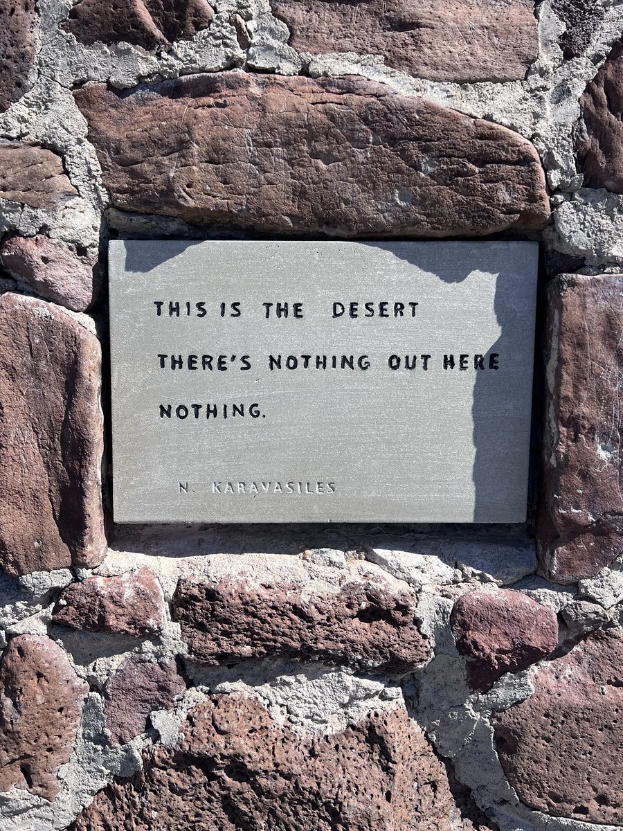 We came across this monument near Anza Borrego.