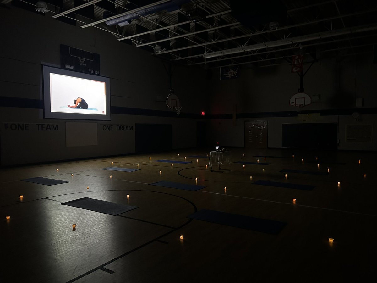 Fun fact: presenting to adults is one of my top 3 fears 🙃 luckily the presentation is yoga for stress so maybe it can help chill me out 😂 <a href="/MrsC_HC/">Lindsay Christensen</a> thanks for providing me the opportunity to step out of my comfort zone! Looking forward to PD tomorrow! <a href="/OlatheElemPE/">OlatheElemPE</a>