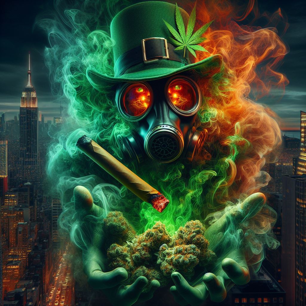 Happy #StPatricksDay #Ai #AiFamily if you on Fb join my stoner group @BurnDatloudAiCreations 
@everyone