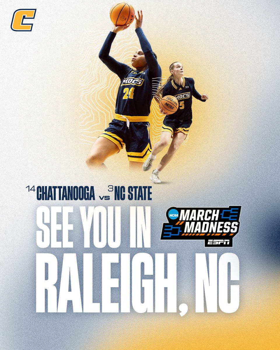 WE. ARE. IN.

See y’all in Raleigh!

#2GETHER x #GoMocs