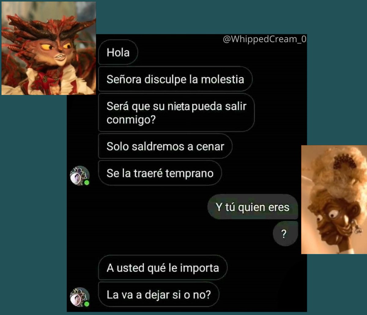 ccborrego's tweet photo. Razones por las que Herneval se esperó a que la doña estirara la pata pa empezar el cortejo.

#Frankelda #SustosOcultosDeFrankelda #CinemaFantasma #MomosOcultosDeFrankelda #GóticaPorfirianaYBuhito https://t.co/V7bfOpvPjC