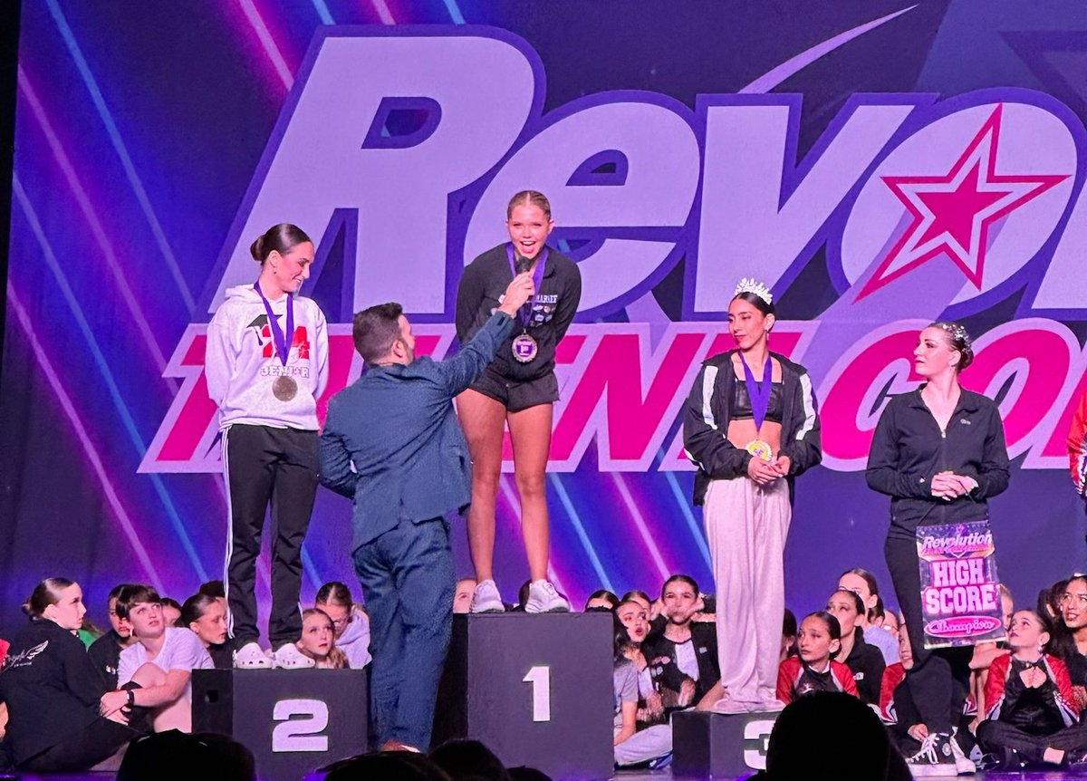 My daughter took First Place Overall this weekend!!  Way to go Marlee!