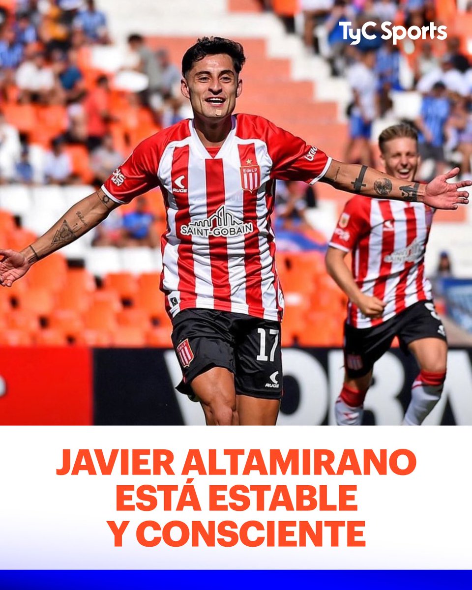TyCSports's tweet photo. ALTAMIRANO, ESTABLE Y CONSCIENTE🙏

Tras padecer una convulsión a los 27' del encuentro ante #Boca, desde #Estudiantes comunicaron que el jugador se encuentra estable y consciente y está siendo atendido en la guardia del Instituto Médico Platense. https://t.co/NfkYgzBfR6
