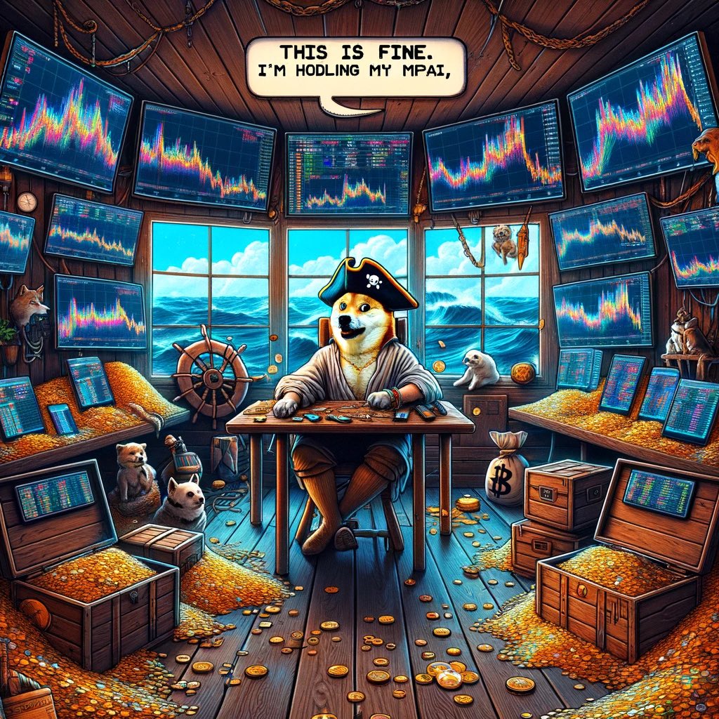 Calling all meme masters! Time for a MetaPirateAi meme challenge!  Reply with your funniest classic meme, but give it a MetaPirateAi spin.  Best one wins... 👀 #metapirateai #memecoin #memechallenge