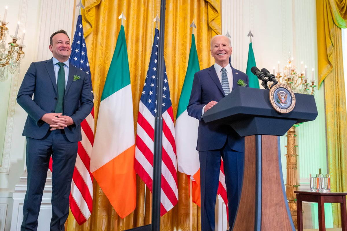 Hailing from the Emerald Isle, millions of Irish Americans have shaped our nation – with determination, faith, and hope. Happy St. Patrick’s Day! ☘