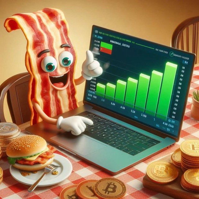Bacon_Solana's tweet photo. We're live and the only thing burnt about this #Bacon is our lp

#Solana https://t.co/GTteU53fap