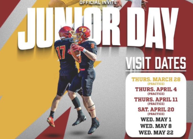 Thanks For the invite! @ReedHoskins @scstormfootball