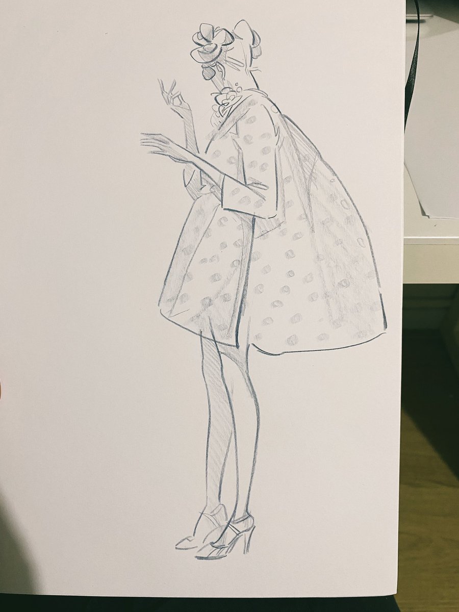 Two versions of the same pose cause I didn’t like how the first one came out