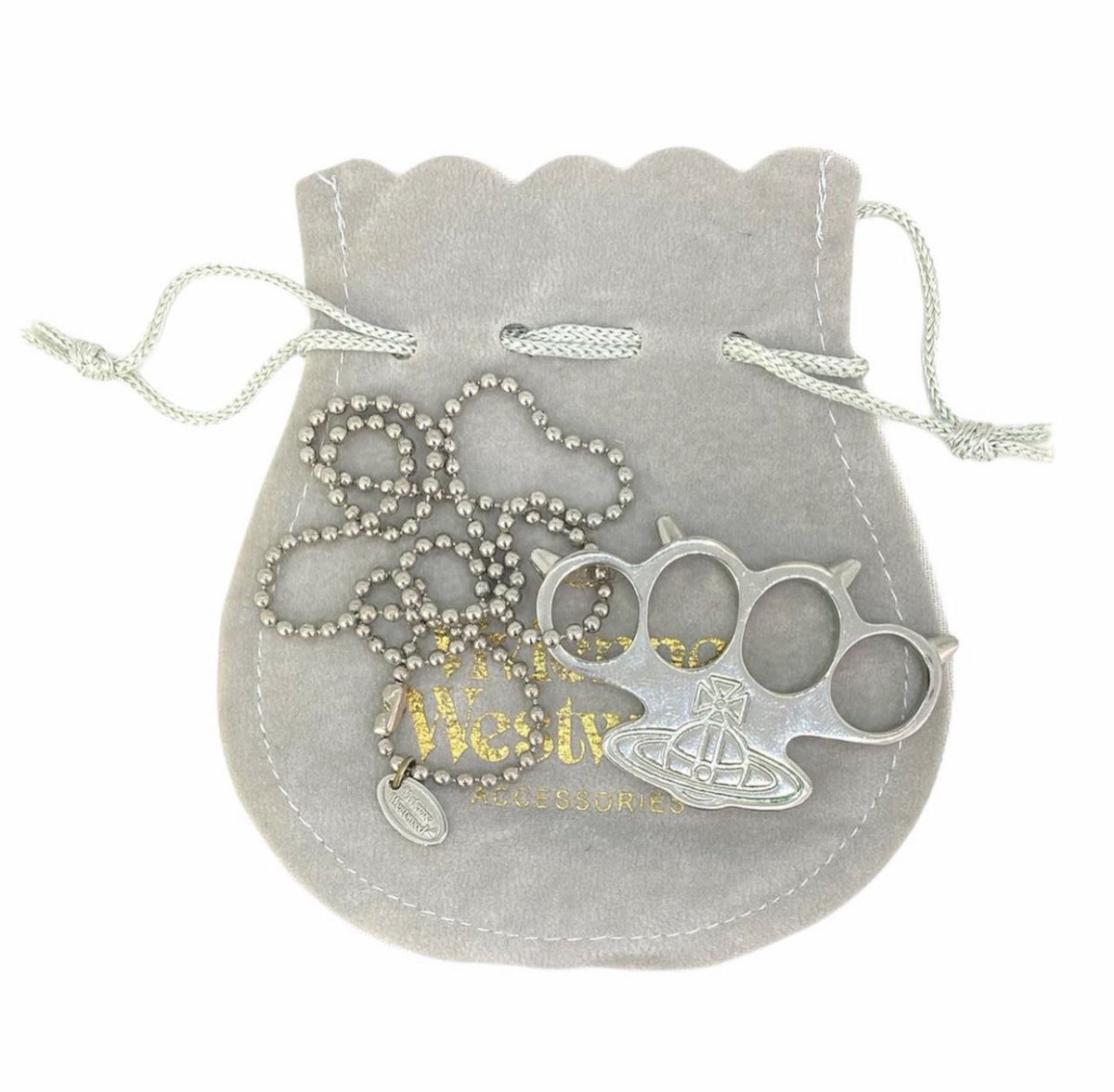 Vivienne Westwood Brass Knuckles Necklace