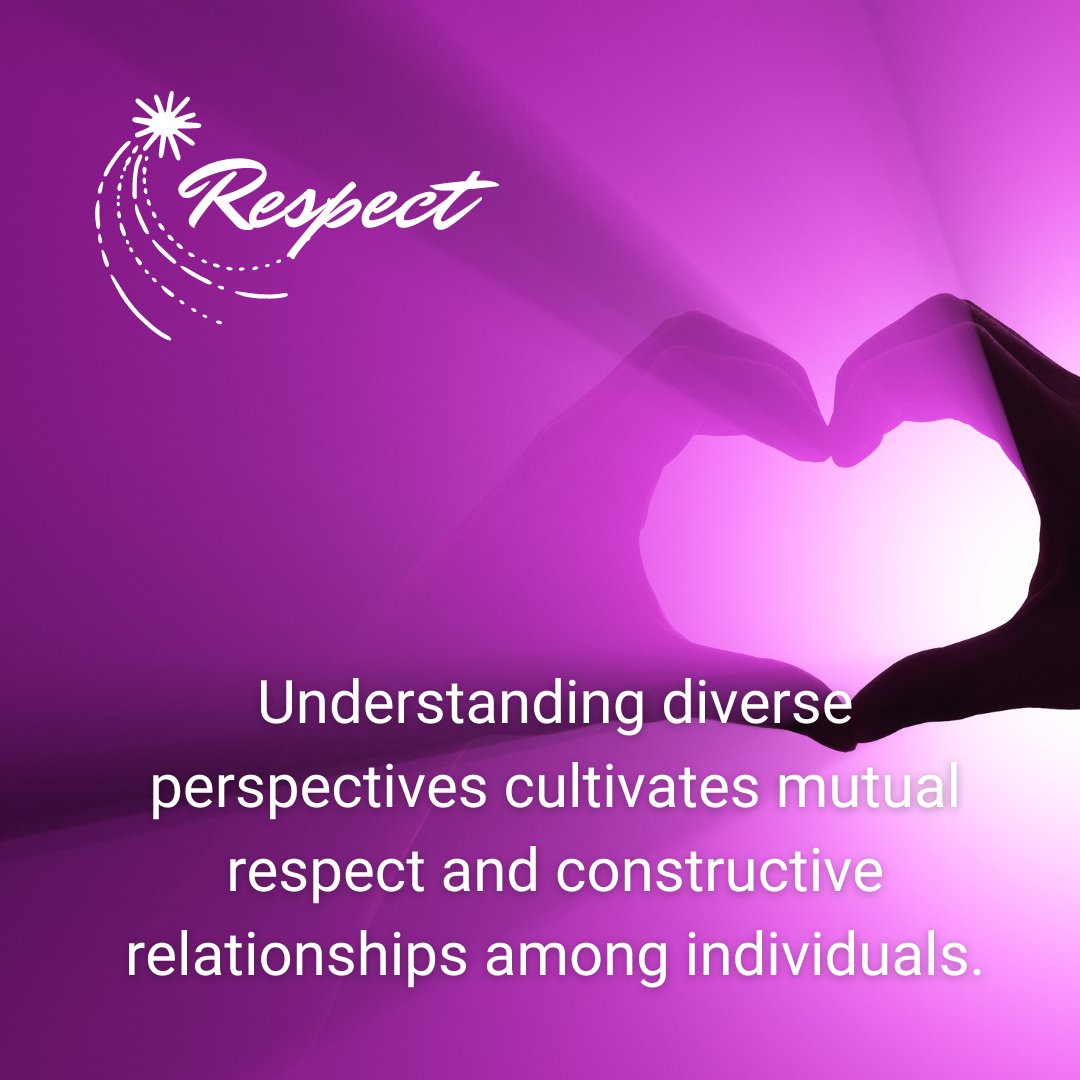 Embracing diverse perspectives grows empathy and harmony! Let's celebrate our differences and unite in respect for one another. 🌟 #InclusivityMatters #EmpathyInAction #UnityThroughDiversity #RespectEachOther #BuildPositiveConnections