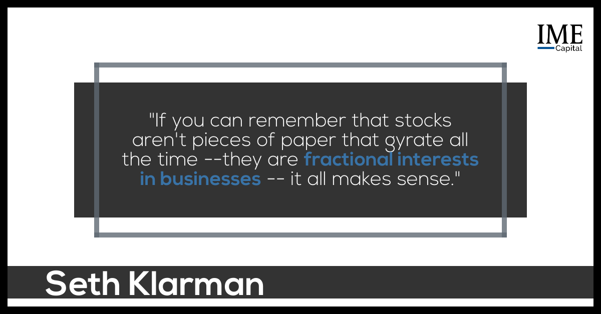 #foodForThought! #investmentInsights from #SethKlarman