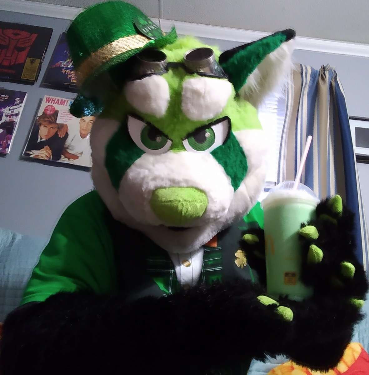 Reposting this picture from a previous St. Patrick's Day, but wanted to wish y'all a happy #StPatricksDay Best day to be green!