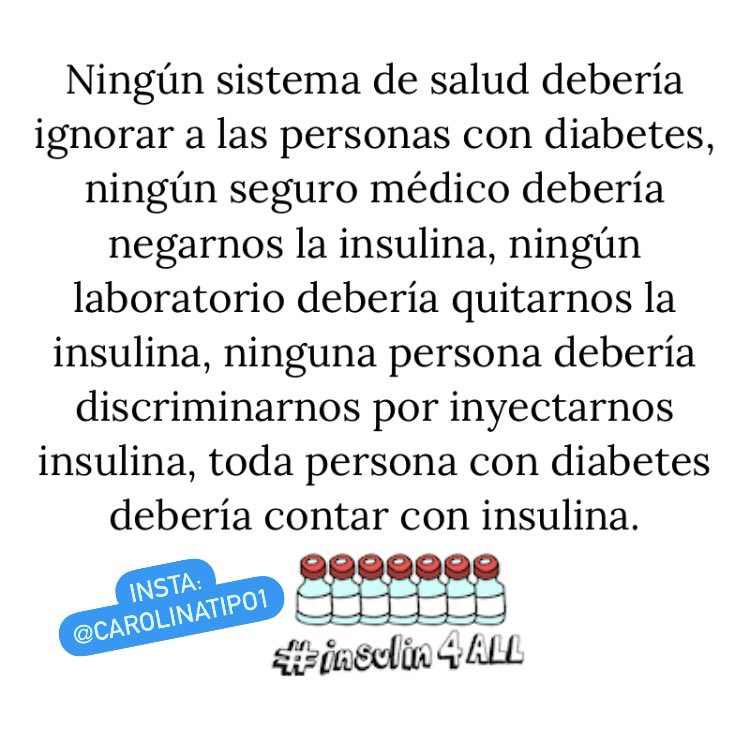 #diabetestipo1 #insulinforall