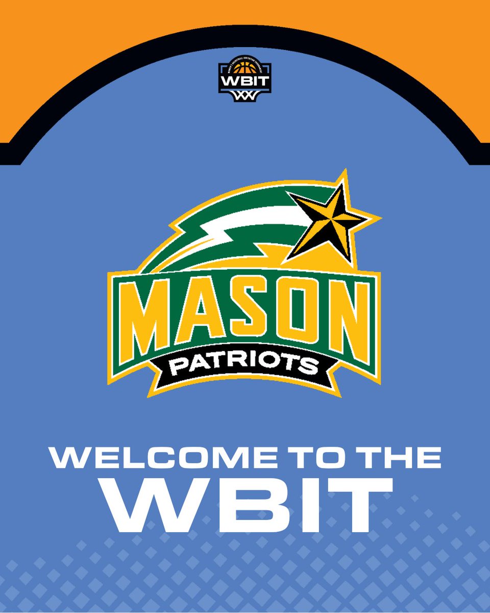 Welcome to the 2024 WBIT, <a href="/MasonWBB/">George Mason Women’s Basketball</a>! 🏀

#ElevateTheGame
