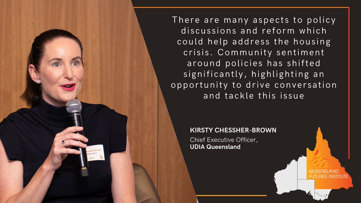 Kirsty Chessher-Brown, CEO of UDIA QLD provided valuable insights into the state's property development industry at the recent Queensland's State of Play 2024 event. You can read the full report and see the event replay here: bit.ly/49OOwHy