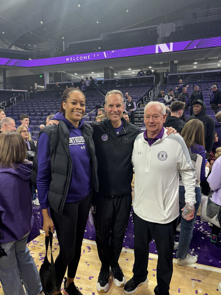 Congratulations to @coach_collins and the Northwestern men’s basketball team. Good luck in March in the NCAA tournament!
