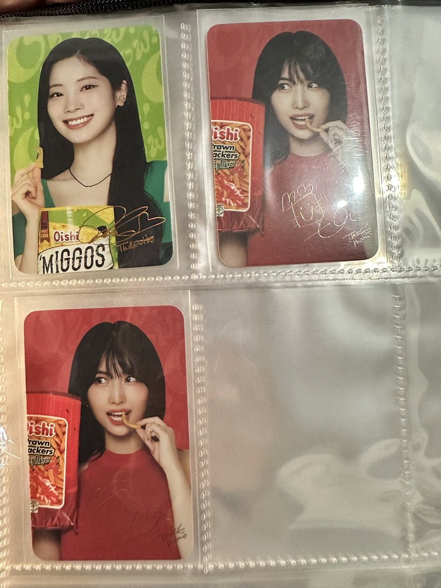 _bellapetite_'s tweet photo. Swap / Trade (Albay / CamSur)
Oishi Twice Photocard

WTT:
Momo (2)
Dahyun

LFT:
Anghang Anghang
Corny Corny

Meet-up: SM Legazpi or SM Naga

#OishiTWICE #TwicexOishi #OWowOWow https://t.co/QJ264eFKDk