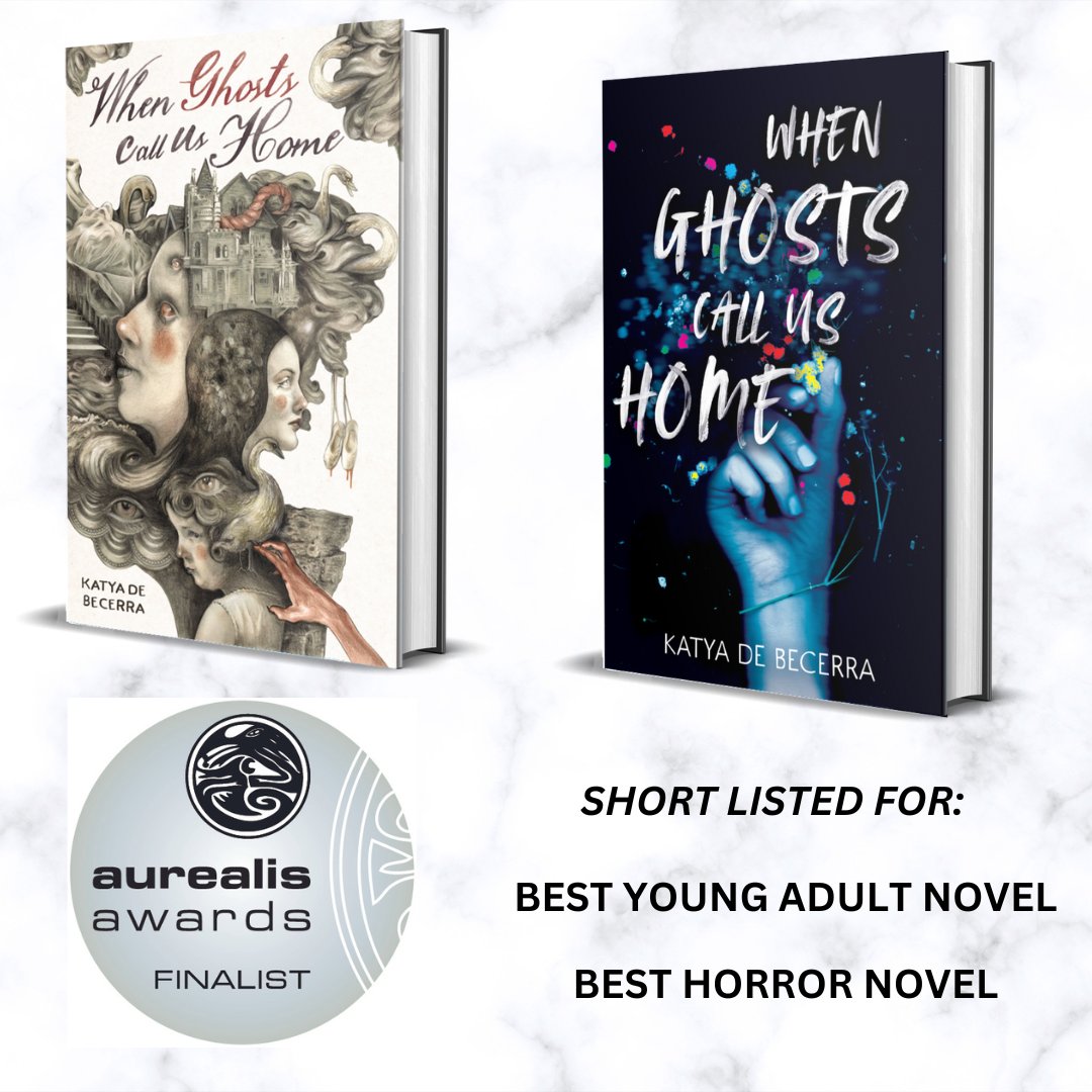 When Ghosts Call Us Home is an Aurealis Finalist! Congrats to all the fellow nominees and thanks to the judges for their work and consideration <3 aurealisawards.org