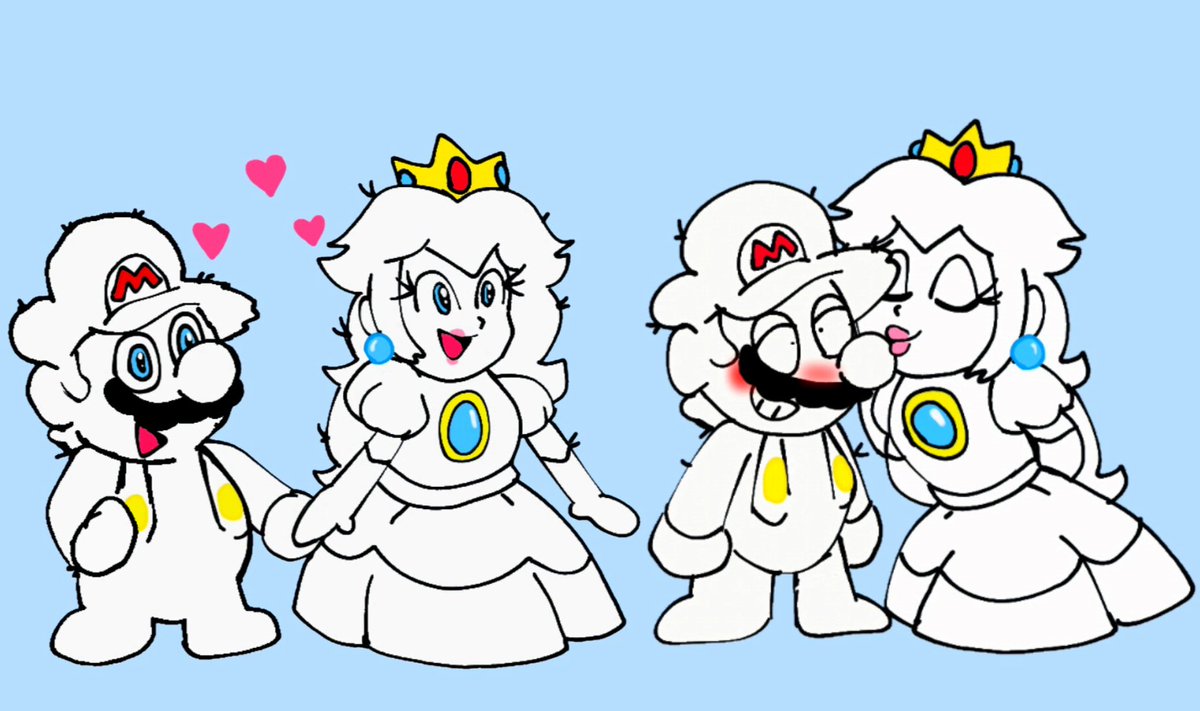 I couldn't resist doing this lmao

#mario #princesspeach #supermario #mareach #marioxpeach