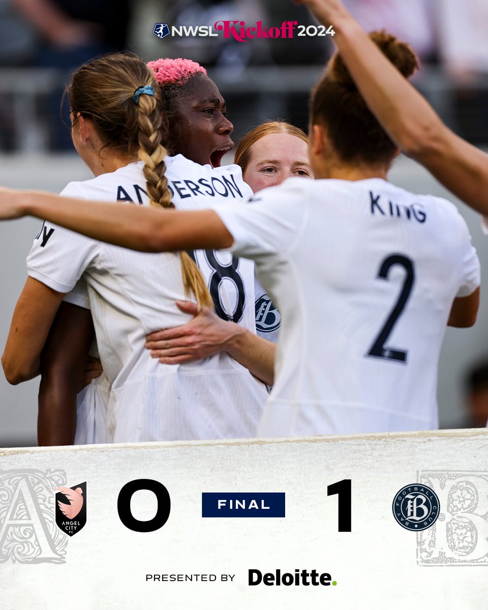 First NWSL win in Bay FC history ✔️👏