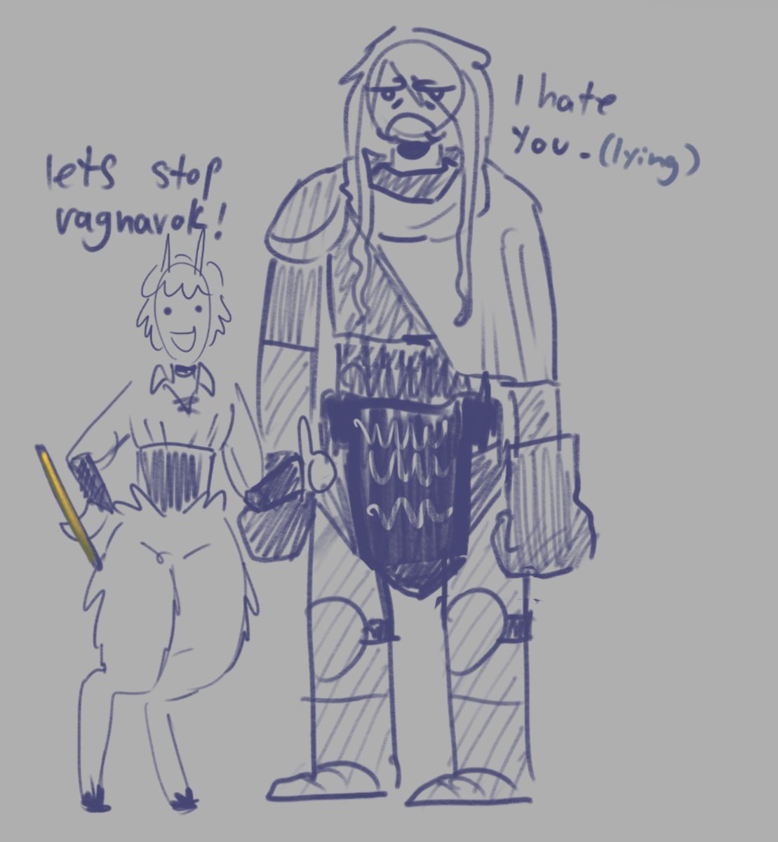 Unseasoned_soop's tweet photo. oc doodles because I love them
#DnDcharacter #dndart #faunoc #dndoc https://t.co/9lkUWLyWpm