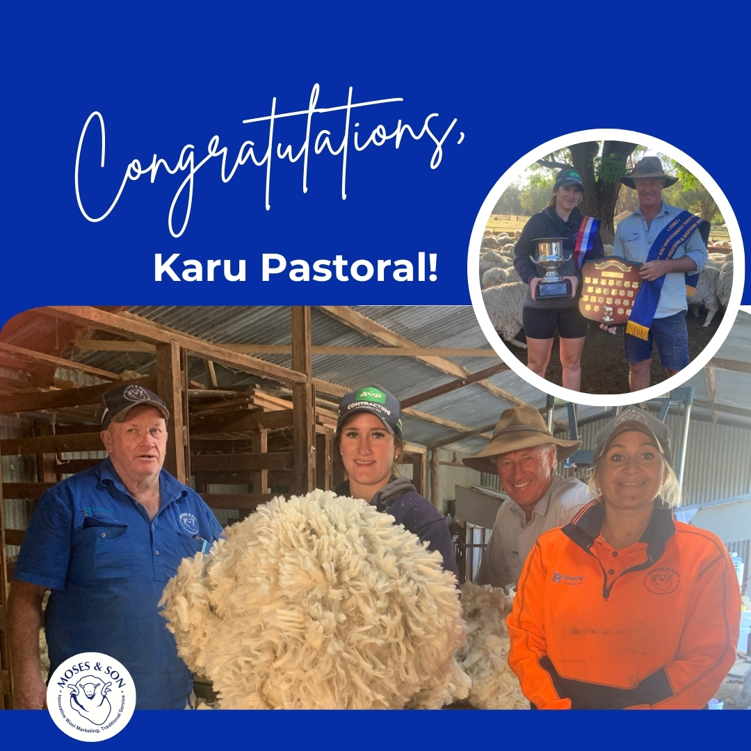 Karu Pastoral Wins 44th Don Brown Merino Ewe Competition! For over 130 years, the Crouch Family has been synonymous with farming and merino breeding in the Condobolin district. This year marked their ninth win in the Don Brown Memorial Merino Ewe Competition! CONGRATULATIONS!