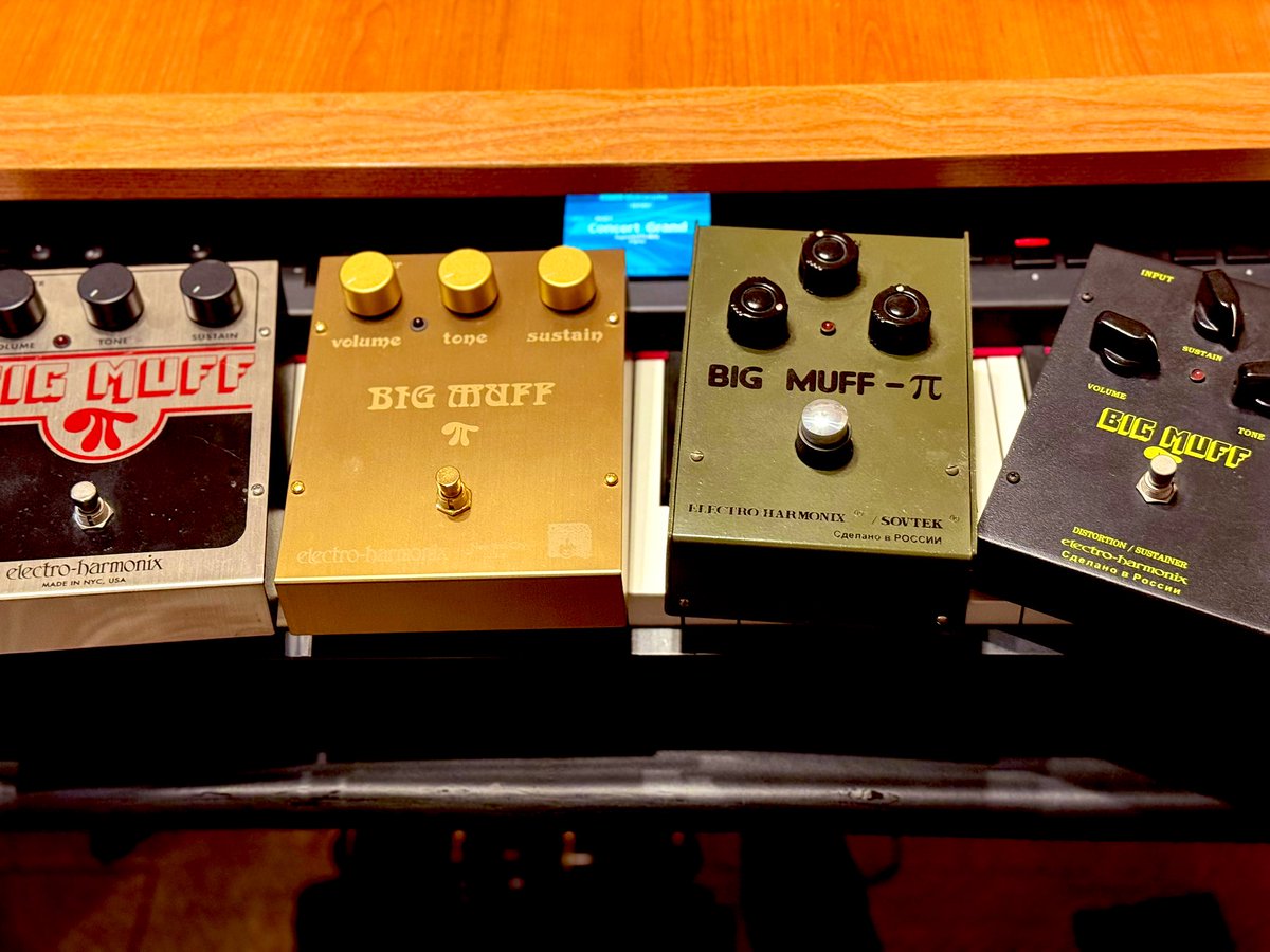 Double Anniversary Big Muff Pi 金のビッグマフ発売に気づいたの数