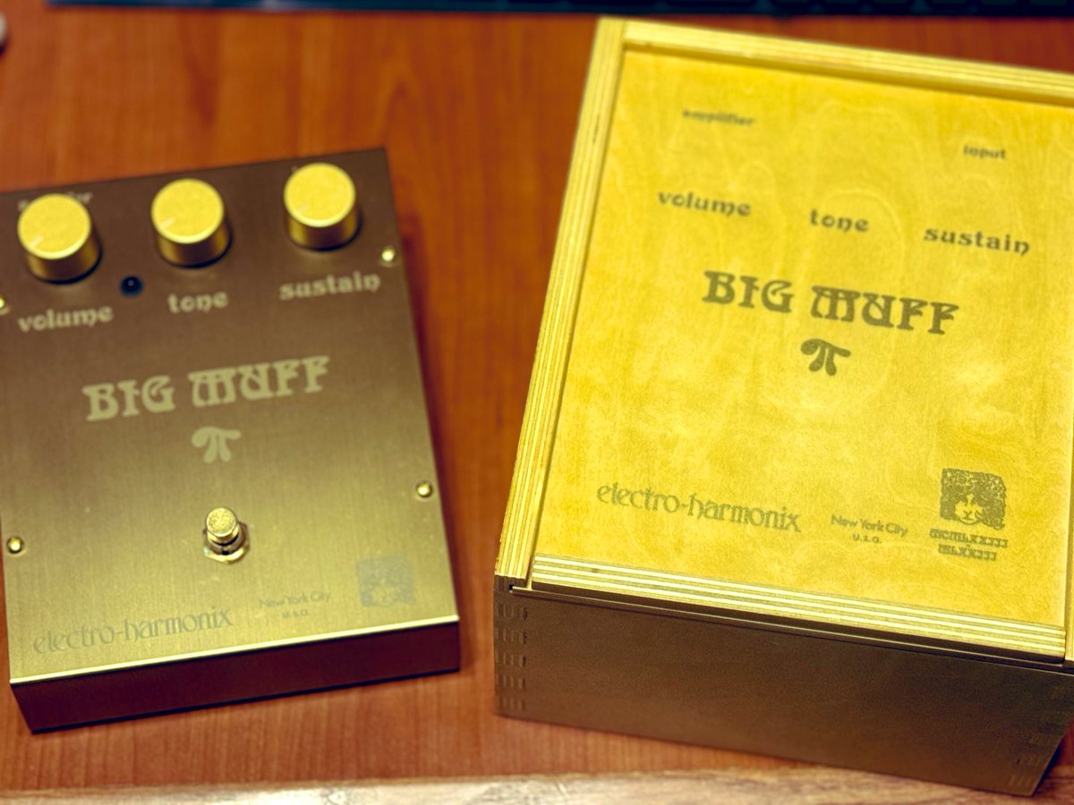 Double Anniversary Big Muff Pi 金のビッグマフ発売に気づいたの数