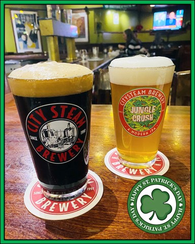 CitySteam's tweet photo. Happy Saint Patrick’s Day! ☘️ How did you celebrate the day, or the weekend?! https://t.co/4z4xT0xICN