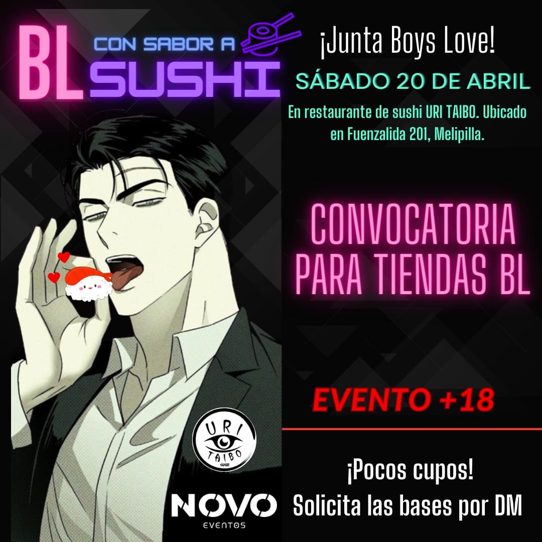 NOVO_Eventos_'s tweet photo. Estamos buscando tienditas con merch BL. Quedan pocos cupos‼️
#yaoilove #yaoi #boyslove #anime #merchbl #blstore https://t.co/KjZGuAn4P1