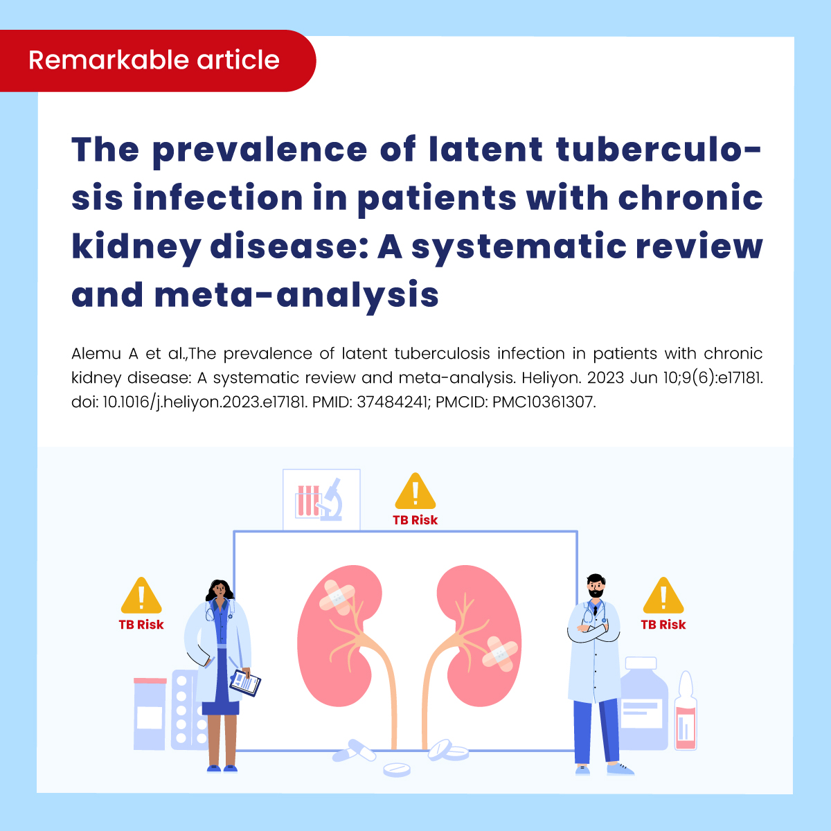 boditech's tweet photo. The study revealed that around one-third of CKD patients had latent tuberculosis infection (LTBI), with differences observed across regions.
#KidneyAwarenessMonth #TB #LTBI #BoditechMed #IGRA #ichroma #AFIAS https://t.co/WfkCPmaFj0