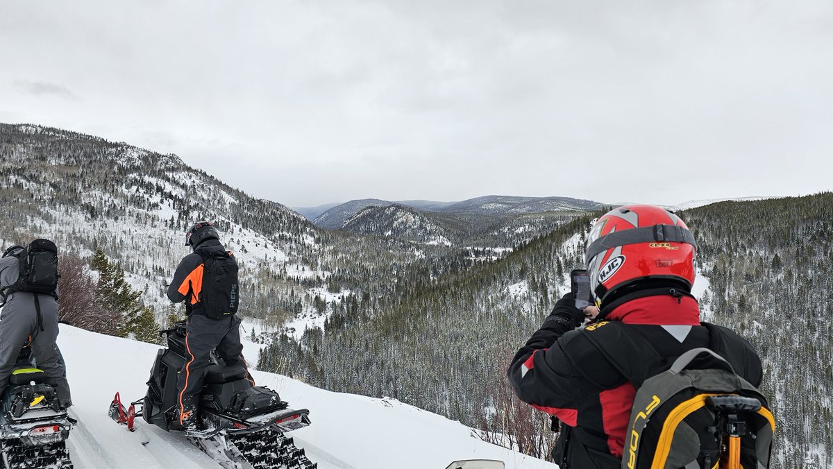 kyance's tweet image. Another GREAT trip out to God's Country in the Awesome Rocky Mountains!
#RockyMountains
#ThatSkiDooFeeling
#BackcountrySnowmobiling