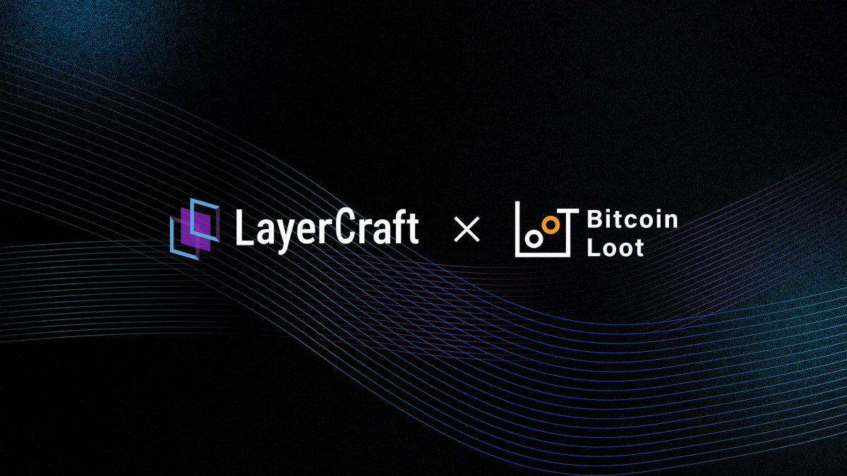 Let’s explore the BTC ecosystem together with our friend @btc_loot BitcoinLoot is a gateway to limitless creativity, turning holders into creators and architects of a decentralized #BTC universe. LayerCraft will support BitcoinLoot gamefi asset launch and transaction on BTC