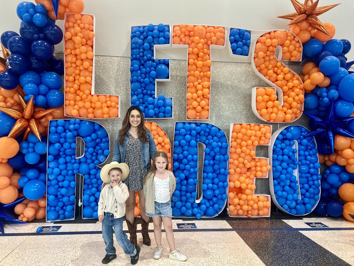 We had a blast at the #HoustonRodeo. It was amazing to see all of the things that students can design, build, and execute through #FFA. The #AgMechanics Show was definitely impressive and inspiring for my little ones.